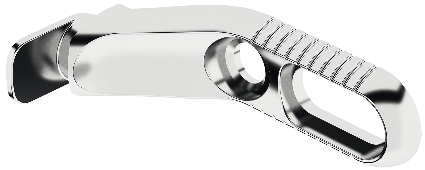 DRŽAČ POLEĐINE NIKL 44x28/37 100 kom